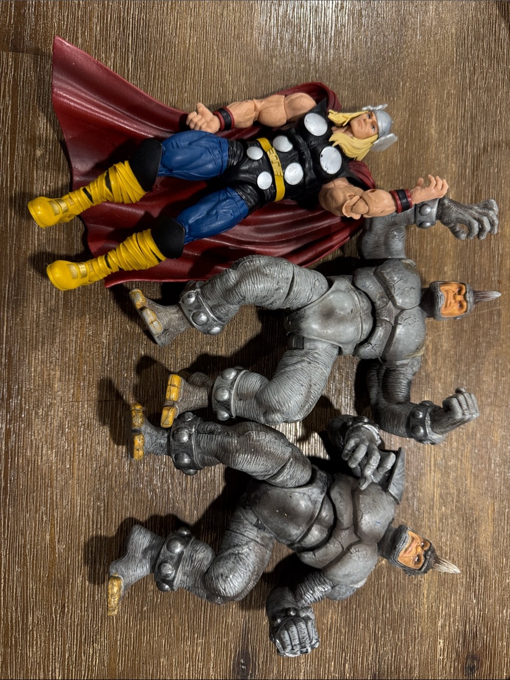 Marvel Legends Thor 80th Anniversary &  Rhino Toybiz 2001 Figures